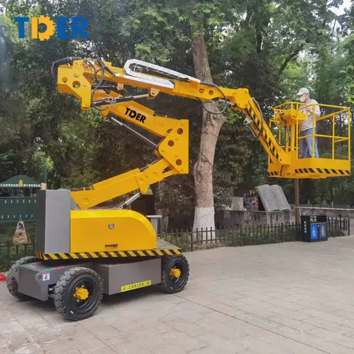 10~56m Hydraulic Cherry Picker Self-Propelled Telescopic Articulating Boom Lift Aerial Work Platform