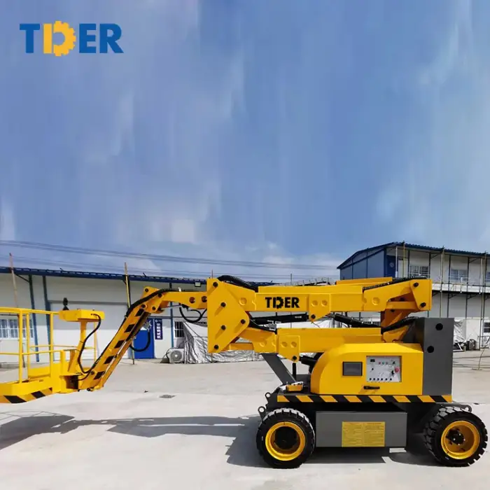 10~56m Hydraulic Cherry Picker Self-Propelled Telescopic Articulating Boom Lift Aerial Work Platform