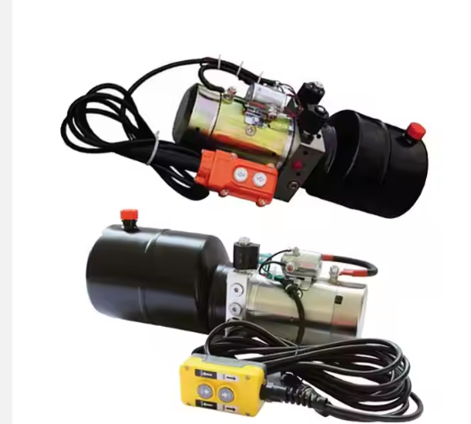 Mobile Portable Mini Hydraulic Power Pack Unit 220V DC 12V 24V 48V Pump Motor Station