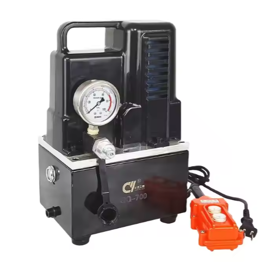 QQ-700 Portable Single Action Hydraulic Pump DC 220V Electric Power Pack