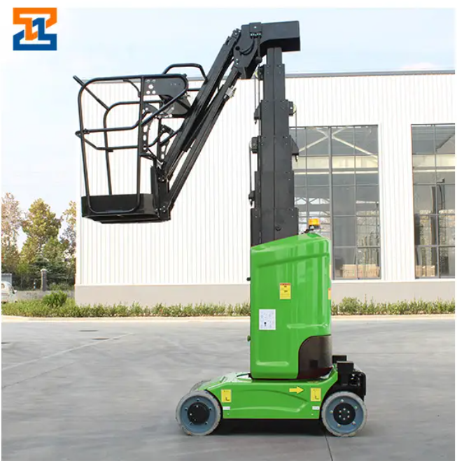 8m 10m 11m 12m Battery Work Boom Lift Platform Telescopic Mast Cherry Picker