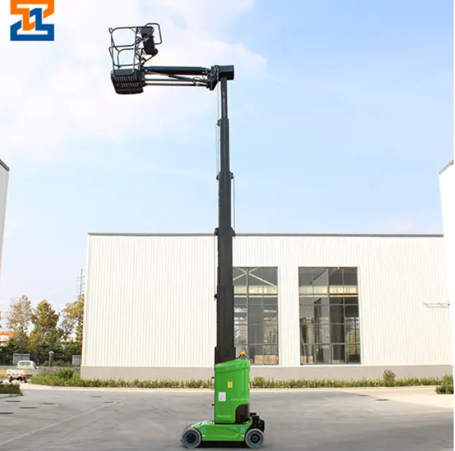 8m 10m 11m 12m Battery Work Boom Lift Platform Telescopic Mast Cherry Picker