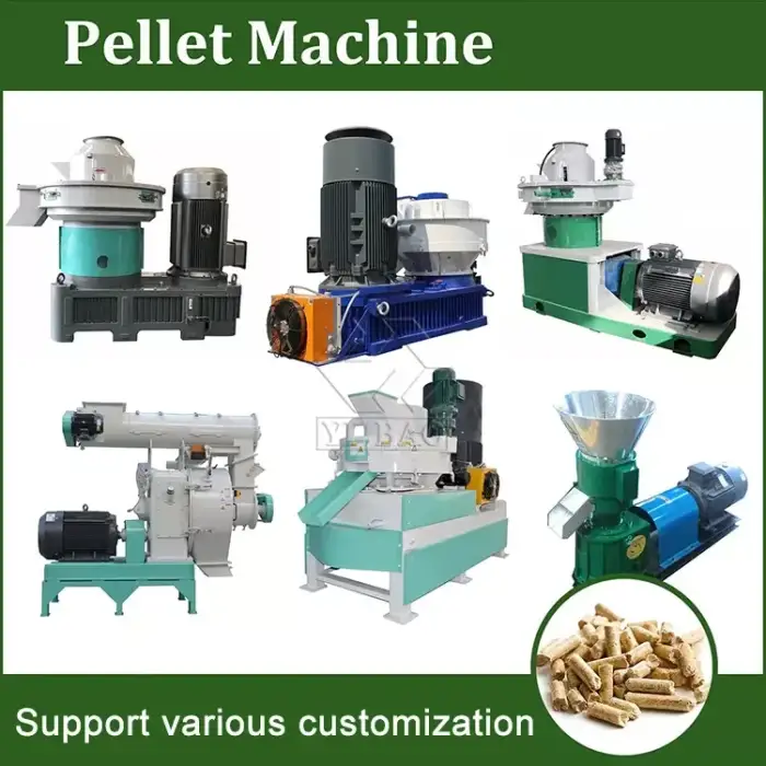Wood Pellet Press Industrial Biomass Sawdust Pellet Plant for Olive Tree Firewood Pellet Machine — image 1