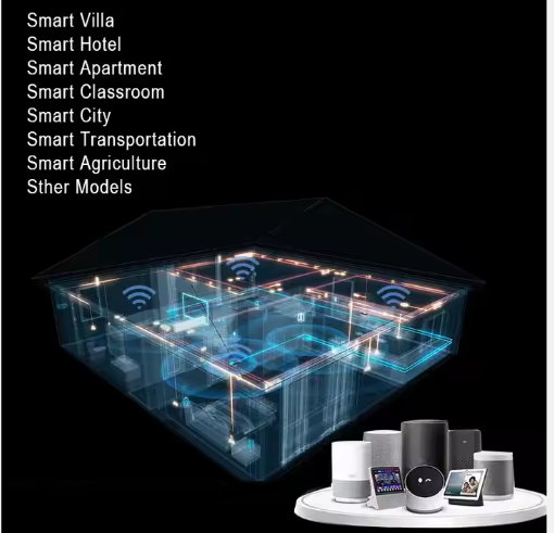 Smart Home Display Cabinet Automation System Smart Home School Hotel Villa Apartment