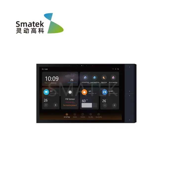 Tuya Zigbee Hub Smart Home Automation System 10 Inch Touchscreen Control Panel Management