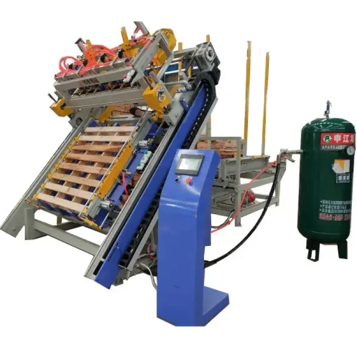 Wood Pallet Nailing Machine Wood Pallet Making