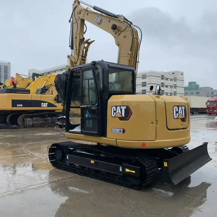 Used Caterpillar Mini Excavator 308E2 with Dozer Original Cat308E2 Excavators in Good Condition Excavator