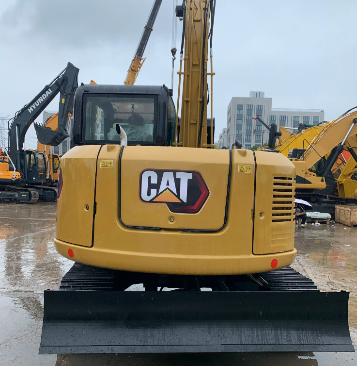 Used Caterpillar Mini Excavator 308E2 with Dozer Original Cat308E2 Excavators in Good Condition Excavator