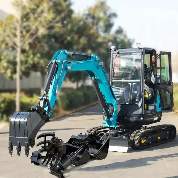 Mini Excavator 3.5 Ton CE/EPA Engine Farm Crawler Digger