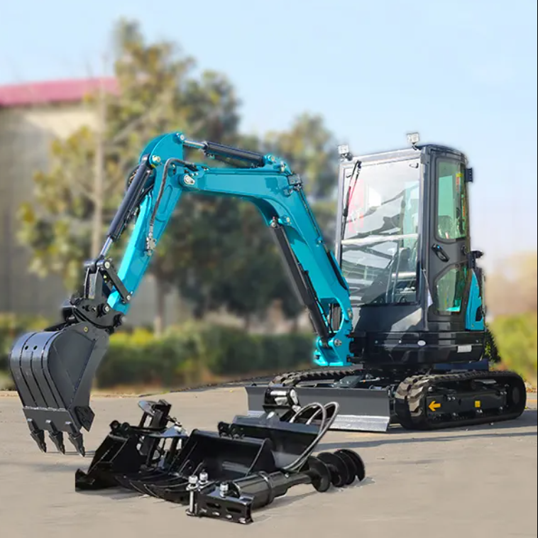 Mini Excavator 3.5 Ton CE/EPA Engine Farm Crawler Digger