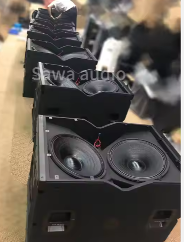 Professional Loudspeakers High Powerful Bass Dual 15 Inch Suspendable Subwoofer Speaker Passive Audio Speakers