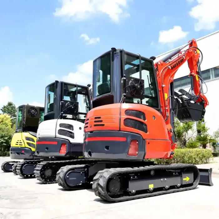 Mini Excavator 3.5 Ton Fast Delivery Kubota Engine Crawler Digger Farm Used 1 Ton Mini Excavator Machine