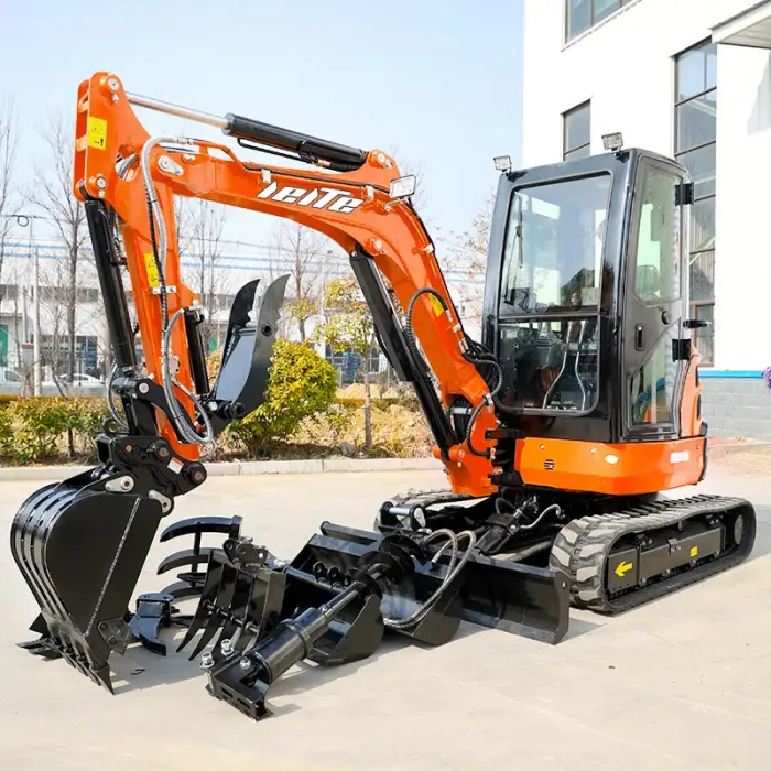 Mini Excavator 3.5 Ton Fast Delivery Kubota Engine Crawler Digger Farm Used 1 Ton Mini Excavator Machine