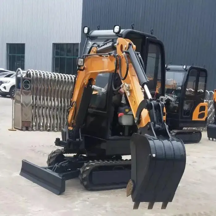 Mini Excavator Small Digger Crawler Excavator 1Ton 2Ton