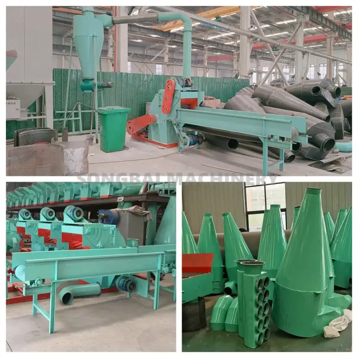 Wood Sawdust Machine Hammer Mill Wood Board Pallet Branch Crusher 3-20mm Sawdust Making Machine