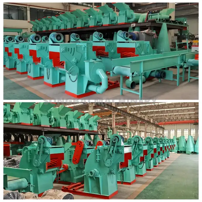 Wood Sawdust Machine Hammer Mill Wood Board Pallet Branch Crusher 3-20mm Sawdust Making Machine