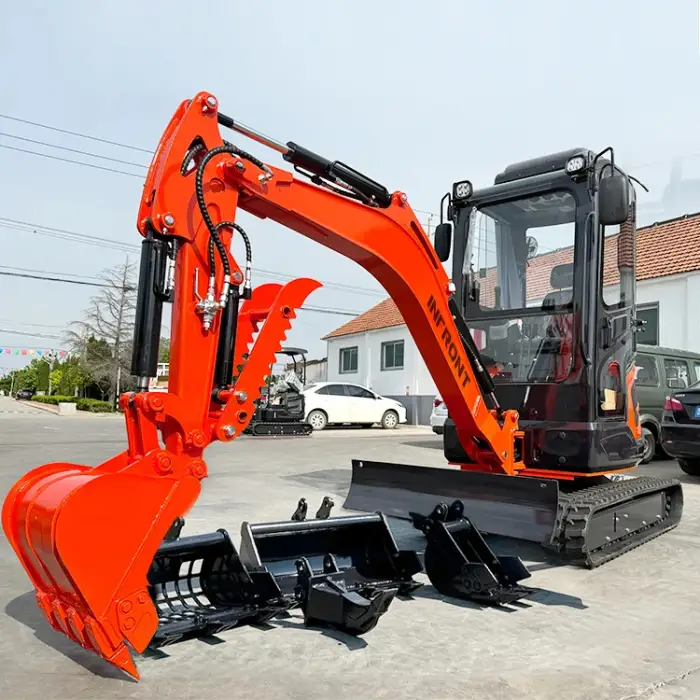 YFE08 Mini Excavator: High Power In A Compact Package