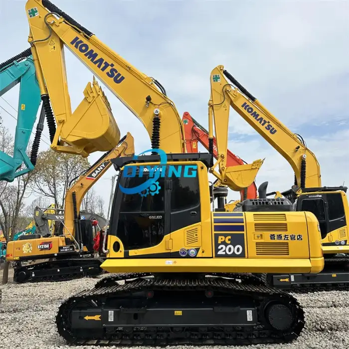 Komatsu PC200 Crawler Excavator: Reliable Performance For Heavy-Duty Excavation