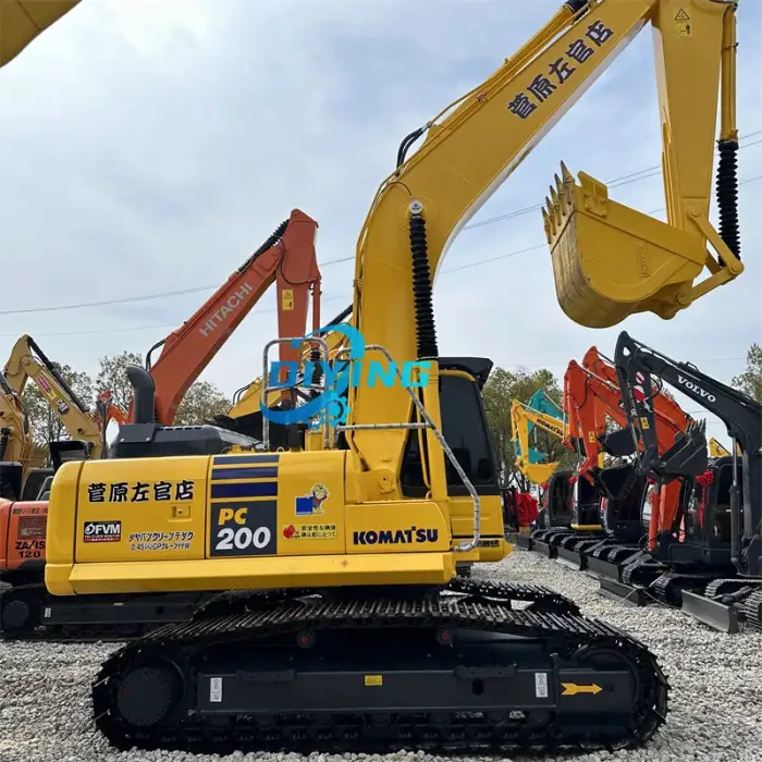 Komatsu PC200 Crawler Excavator: Reliable Performance For Heavy-Duty Excavation