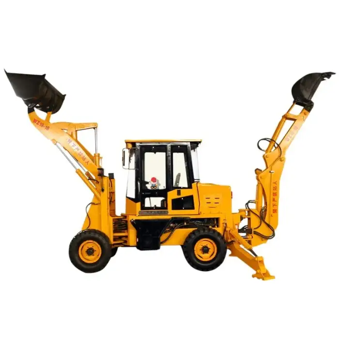 4x4 Mini Excavator/Backhoe Loader