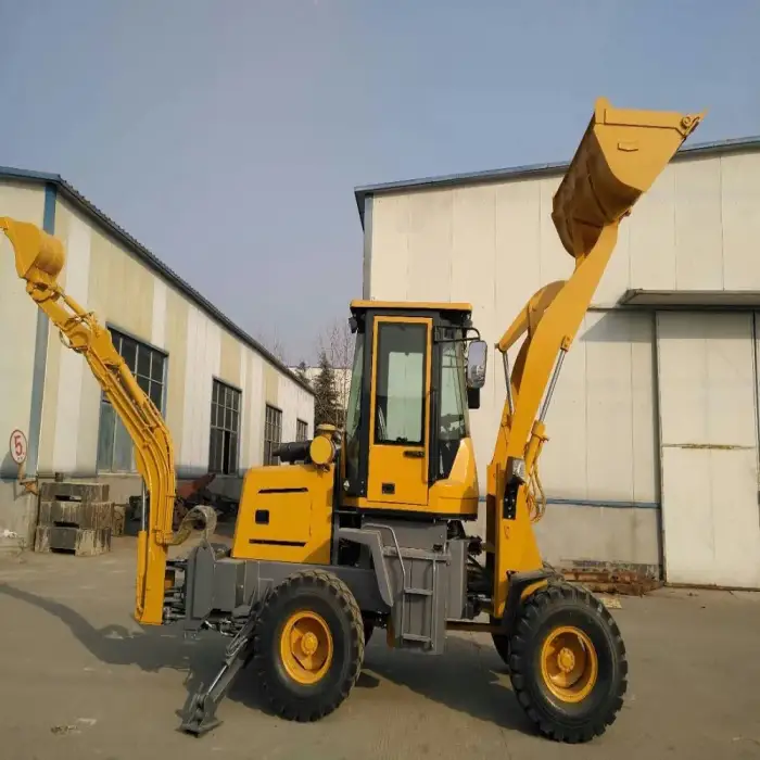 4x4 Mini Excavator/Backhoe Loader