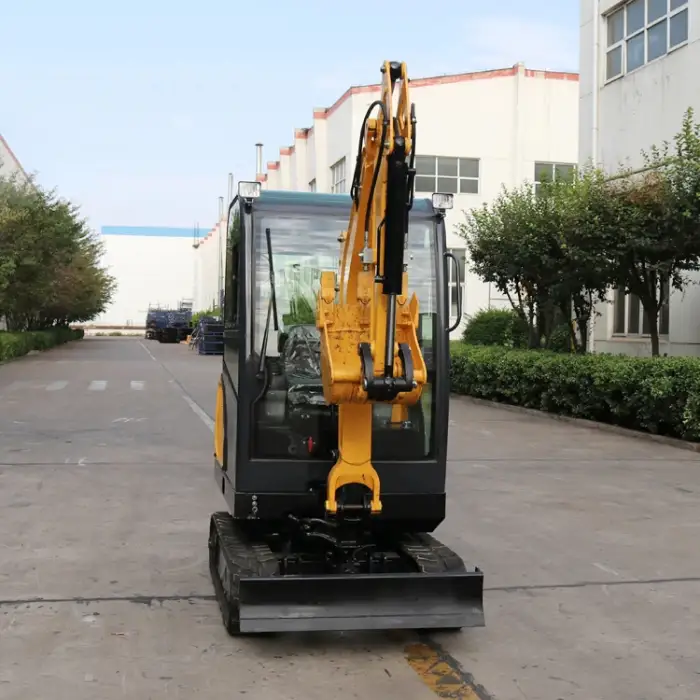 Micro Excavator 1 Ton 1.7T 1.8 Ton Excavator Mini Bigger Bagger Crawler 2Ton Mini Excavator