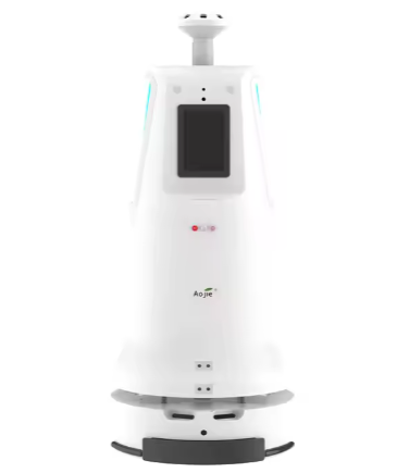 Three In One Intelligent Air Sterilization HEPA Plasma UV Disinfecting Robot H2O2 Atomizing Disinfection Robot