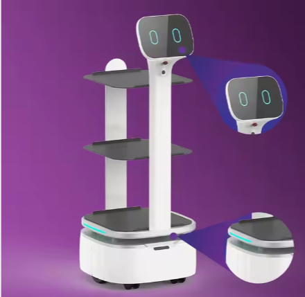 Arrival Hotel Restaurant Food Delivery Robot Intelligent Self-Service Robot Solutions