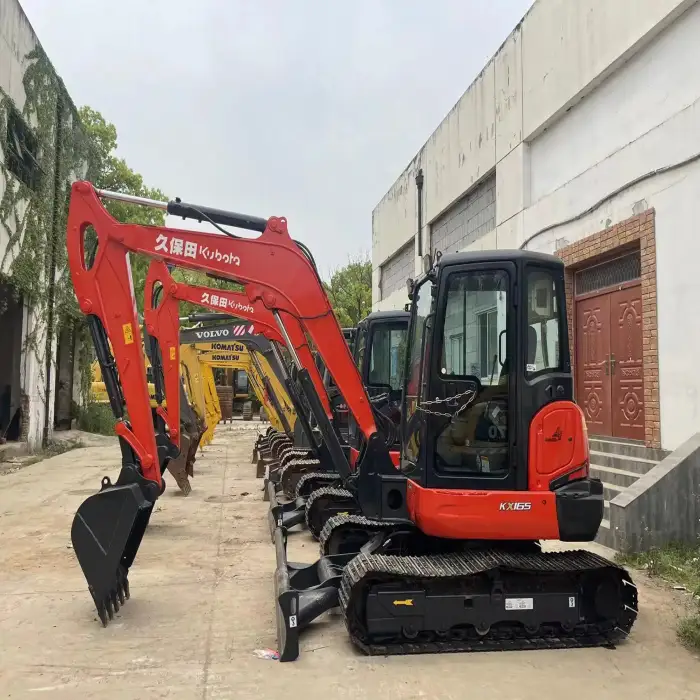 Mini Kubota KX165 Excavators 5 Tons of High-Quality Kubota Excavators