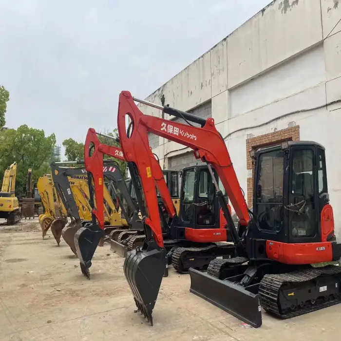 Mini Kubota KX165 Excavators 5 Tons of High-Quality Kubota Excavators