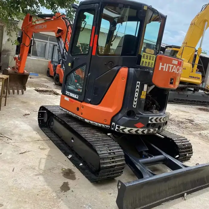 Mini Excavator Digger Zx55 5.5ton Mini Used Hitachi Excavator