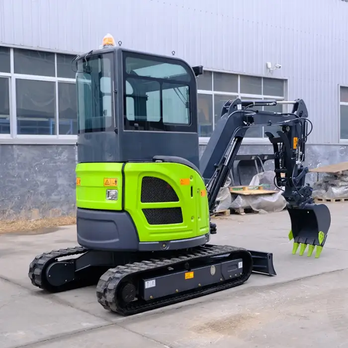 18KW 2Ton SD25 Kubota Excavator Digging Machine / Mini Crawler Excavator