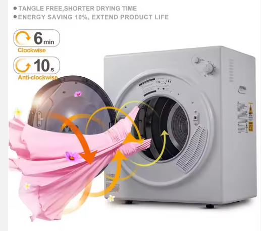 Automatic Electric Portable Clothes Dryer Machine 4kg FloorOther Clothes Dryers