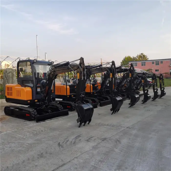 Micro Excavation 1.8Ton3Ton Small Crawler Excavator Mini Excavator Tailles Excavator Garden / Farm / Construction