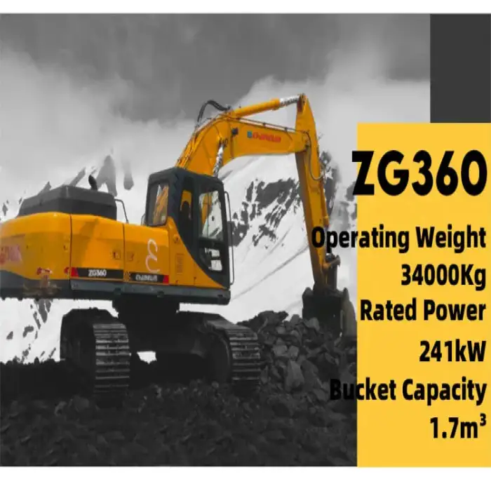 34 Ton Crawler Excavator With High Power And Durability