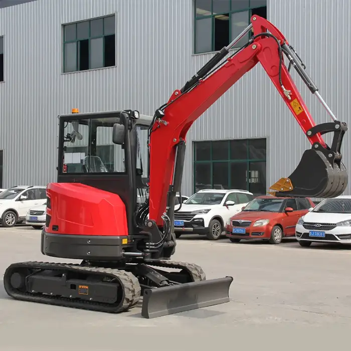 Multifunction 1T 2T 3T 4T  Farm Home 360 Degree Crawler Kubota Engine Cabin Digger Mini Excavator