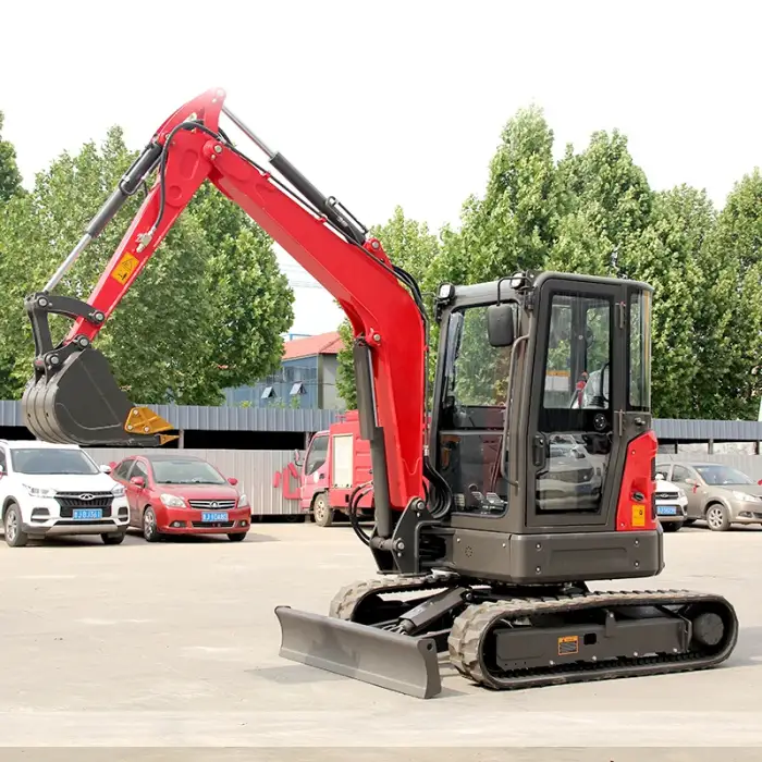 Multifunction 1T 2T 3T 4T  Farm Home 360 Degree Crawler Kubota Engine Cabin Digger Mini Excavator