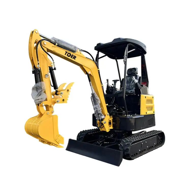 Mini Excavator 1.5 Ton 1500 Kg  12 Kw 16Hp Small Excavator Price for Garden Orchard