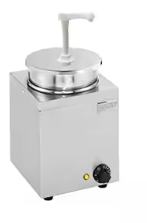 Commercial Restaurant Stainless Steel Electric Countertop Sauce Warmer Dispenser For Nacho Cheese