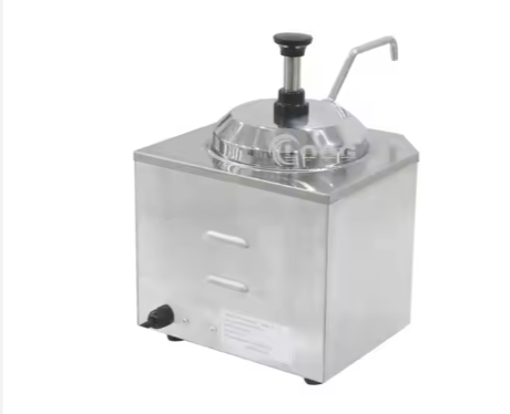 Chocolate Topping Warmer Commercial Stainless Steel Sauce Warmer Dispenser Catering Equipment