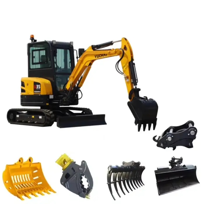 Excavator Mini Digger kubota/yanmar Engine Crawler Excavator 2Ton 3 Ton 3.5Ton Mini Excavator