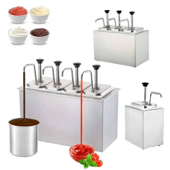 Jam Dispenser Sauce Dispenser Industrial Condiment Pump For Hotel Restaurant Supplies