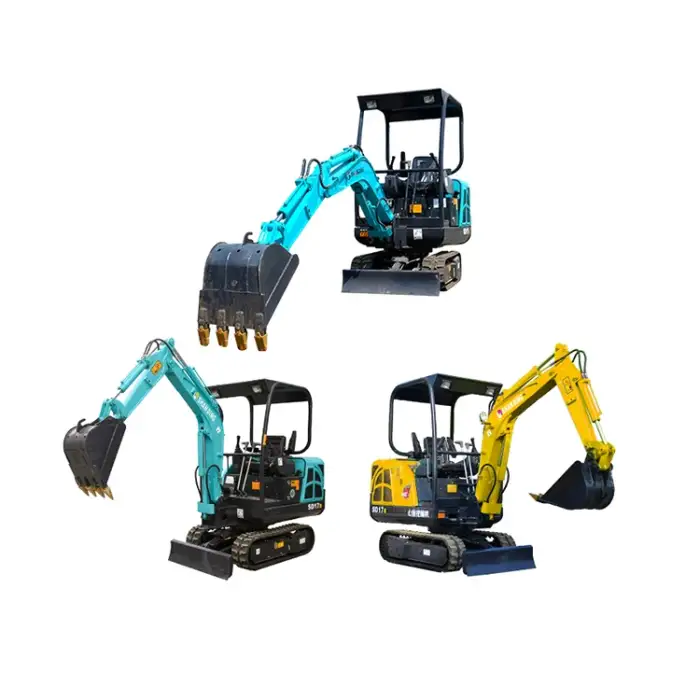 1600KG Mini Excavator Small Digger With Attachment