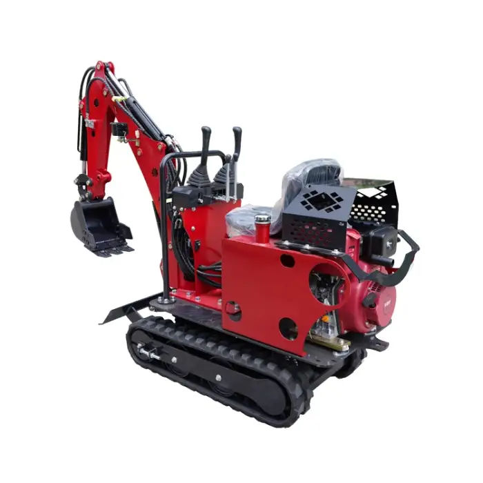 Micro Crawler Digger Machine Small 600 KG 1 ton 1.5 Ton Excavator Kubota Brand Engine Mini Excavator