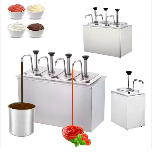 Jam Dispenser Sauce Dispenser Industrial Condiment Pump For Hotel Restaurant Supplies