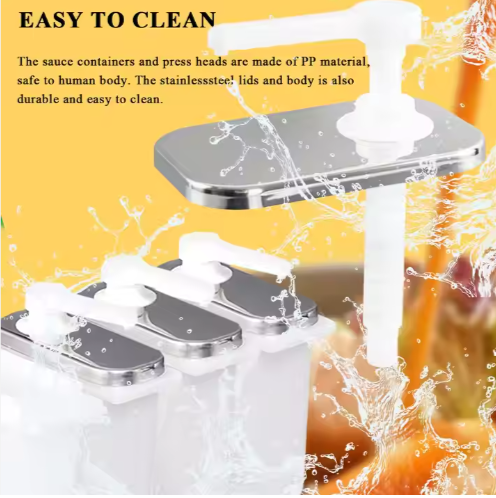 Jam Dispenser Sauce Dispenser Industrial Condiment Pump For Hotel Restaurant Supplies