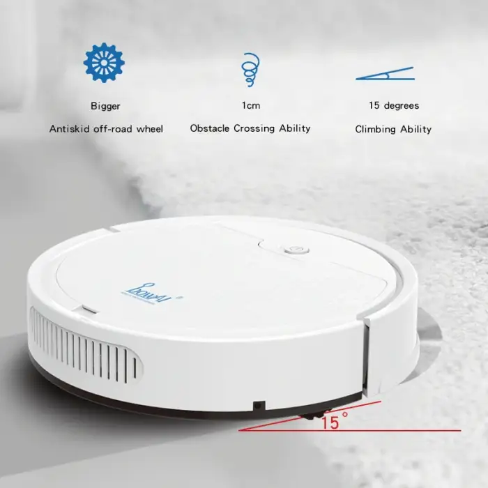 Smart Robot Vacuum Cleaner App WiFi Control Automatic Floor Mop Intelligent Cleaning Device