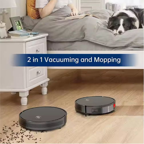 Intelligent Robot Vacuum Cleaner Gyroscope Automatic Wet Dry Mopping For Home Cleaning