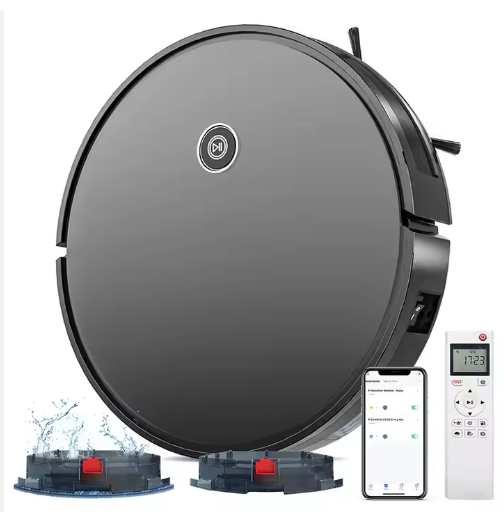 Intelligent Robot Vacuum Cleaner Gyroscope Automatic Wet Dry Mopping For Home Cleaning