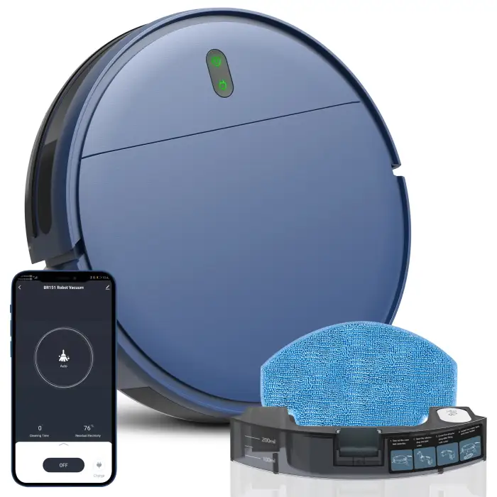 Smart Floor Cleaning Robot Vacuum Cleaner For Efficient Home Cleaning